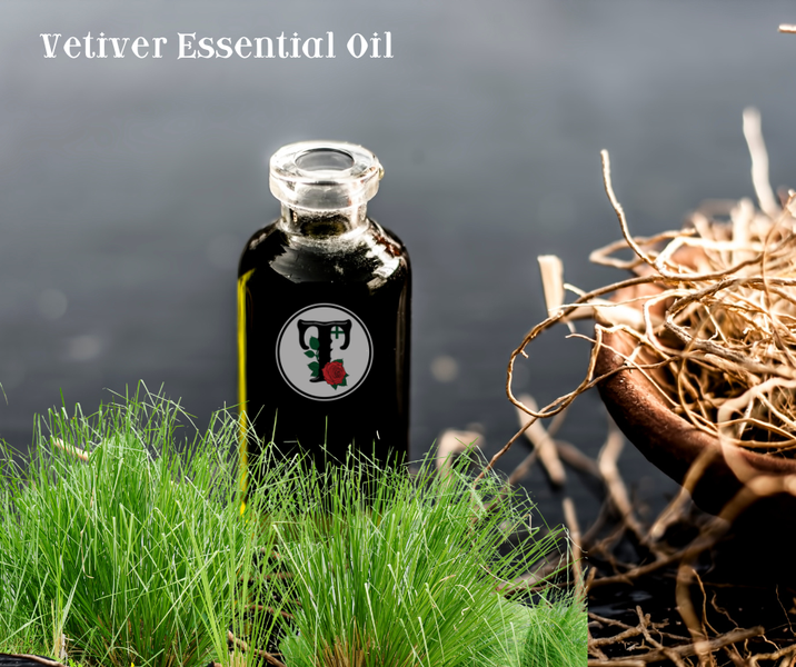 พลังของน้ำมันหอมระเหยหญ้าแฝก Vetiver Essential Oil
