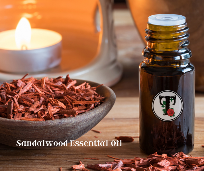 สรรพคุณของน้ำมันหอมระเหยไม้จันทร์ Sandalwood Essential Oil เพื่อสุขภาพกายและใจ